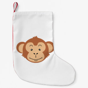 Affen Kleiner Weihnachtsstrumpf