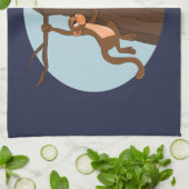 Affen klettern auf das Küchentuch (Gefaltet)