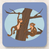 Affen klettern auf den Untersetzer (Vorderseite)