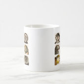 Affen-Kopf-COLLAGE - Kaffeetasse (Mittel)