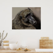 Affen-Liebe für immer Poster (Küche)