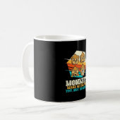 Affen machen mich glücklich kaffeetasse (Vorderseite Links)