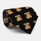 Affen machen mich glücklich krawatte (Gerollt)