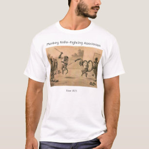 Affen-Messer-Kampforganisation T-Shirt