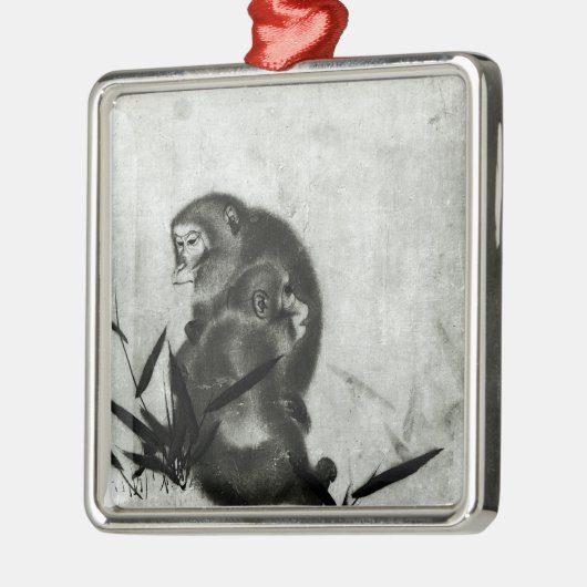 Affen Ornament Aus Metall (Links)