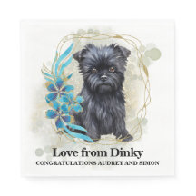 Affen Pinscher Tropical Dog Foto Wedding