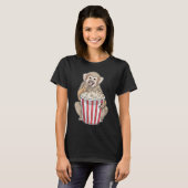 Affen-Popcorn T-Shirt (Vorne ganz)