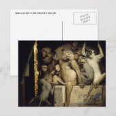 Affen Postcard: Affen Art Critics Postkarte (Vorne/Hinten)