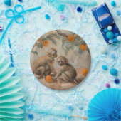 Affen - Rundpapier - Teller (Party)