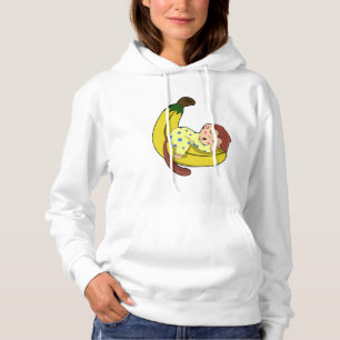 Affen schlafen in Pajamas Hoodie