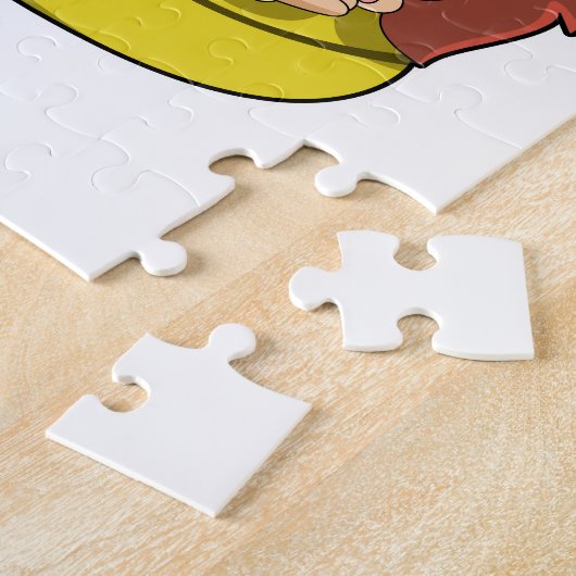 Affen schlafen in Pajamas Puzzle (Seite)