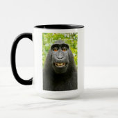 Affen-Selfie Tasse (Links)