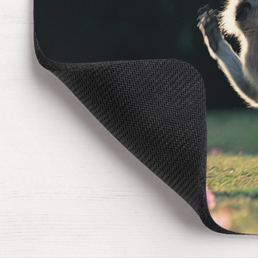 Affen spielen mousepad (Ecke)