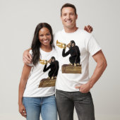 Affen spielt Trumpf 2 T-Shirt (Unisex)