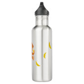 Affen und Bananen Edelstahlflasche (Rechts)