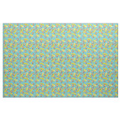 Affen und Bananen Stoff (Fat Quarter (45,7 x 55,9 cm))