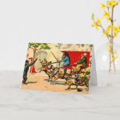 Affen und Schweinekarte Karte (Gelbe Blume)