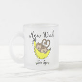 Affen Vater von Twin Boys Tshirts and Gifts Mattglastasse (Links)