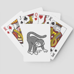 Affen Zahlungskartenspiel Spielkarten