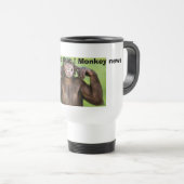 Affenachrichten! Reisebecher (VorderseiteRechts)