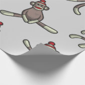 Affenaktion Geschenkpapier (Ecke)