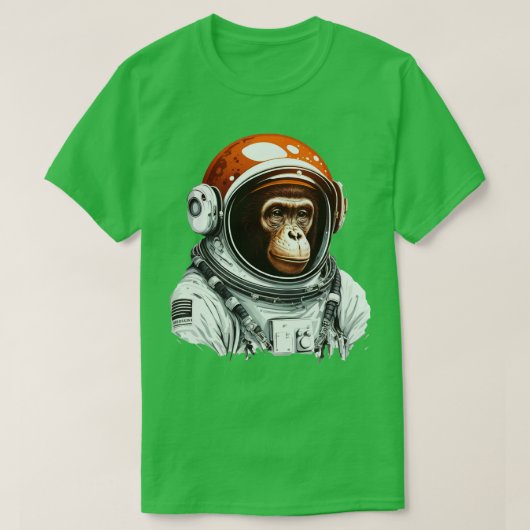 Affenastronaut T-Shirt (Design vorne)