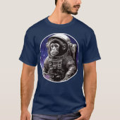 Affenastronaut T-Shirt (Vorderseite)