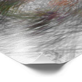 Affenbaby Fotodruck (Ecke)