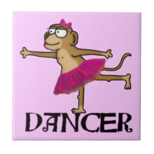 Affenballett Fliese