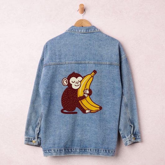 Affenbanane Liebe Jeansjacke (Hangar)