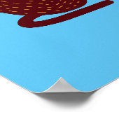 Affenbanane Liebe Poster (Ecke)