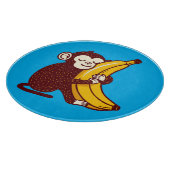 Affenbanane Liebe Schneidebrett (Ecke)