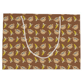 Affenbananen Große Geschenktüte (Rückseite)