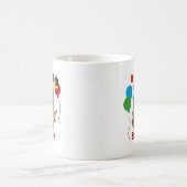 Affenbarsch 4. Geburtstag Kaffeetasse (Mittel)