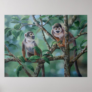 "Affenbarsche" Poster