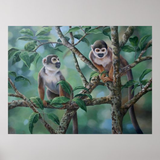 "Affenbarsche" Poster (Vorne)