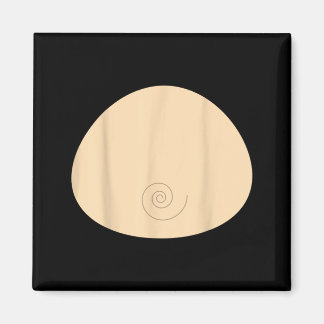 Affenbauch-Shirt Lustiges Halloween Magnet