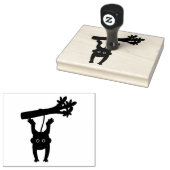 Affenbaum Gummistempel (Stempel)