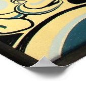 Affenbaum Poster (Ecke)