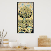 Affenbaum Poster (Küche)