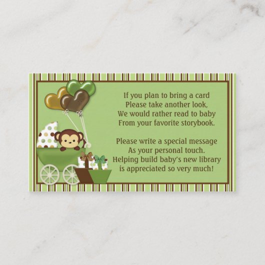 Affenbeförderungen v1 Buchanfragen anstelle einer Begleitkarte (Vorderseite)