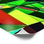 Affenbeobachtung Poster (Ecke)