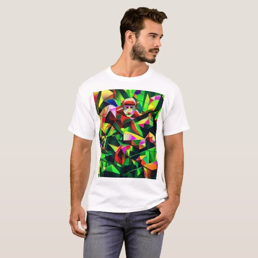 Affenbeobachtung T-Shirt (Vorne ganz)