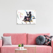 Affenblasen Leinwanddruck (Insitu (Wohnzimmer))