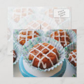 Affenbrot Cupcakes Postkarte (Vorne/Hinten)