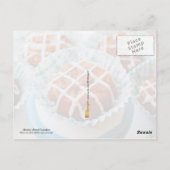 Affenbrot Cupcakes Postkarte (Rückseite)