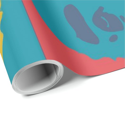 Affenbrotbast Geschenkpapier (Rolleneckpunkt)