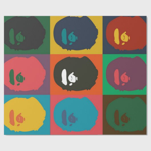 Affenbrotbast Geschenkpapier (Flach)