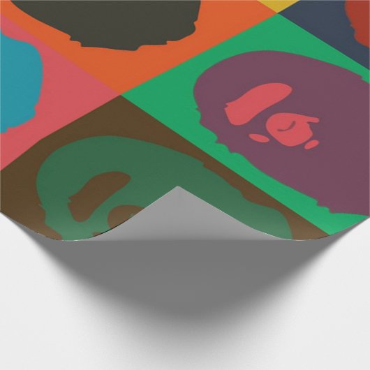 Affenbrotbast Geschenkpapier (Ecke)