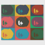 Affenbrotbast Geschenkpapier (Flach)